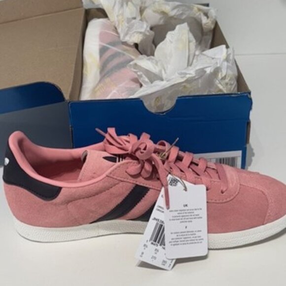 Adidas Gazelle Pink 9 men or 10 women, on box unused - Picture 3 of 5